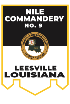 Nile Commandery No. 9 Banner